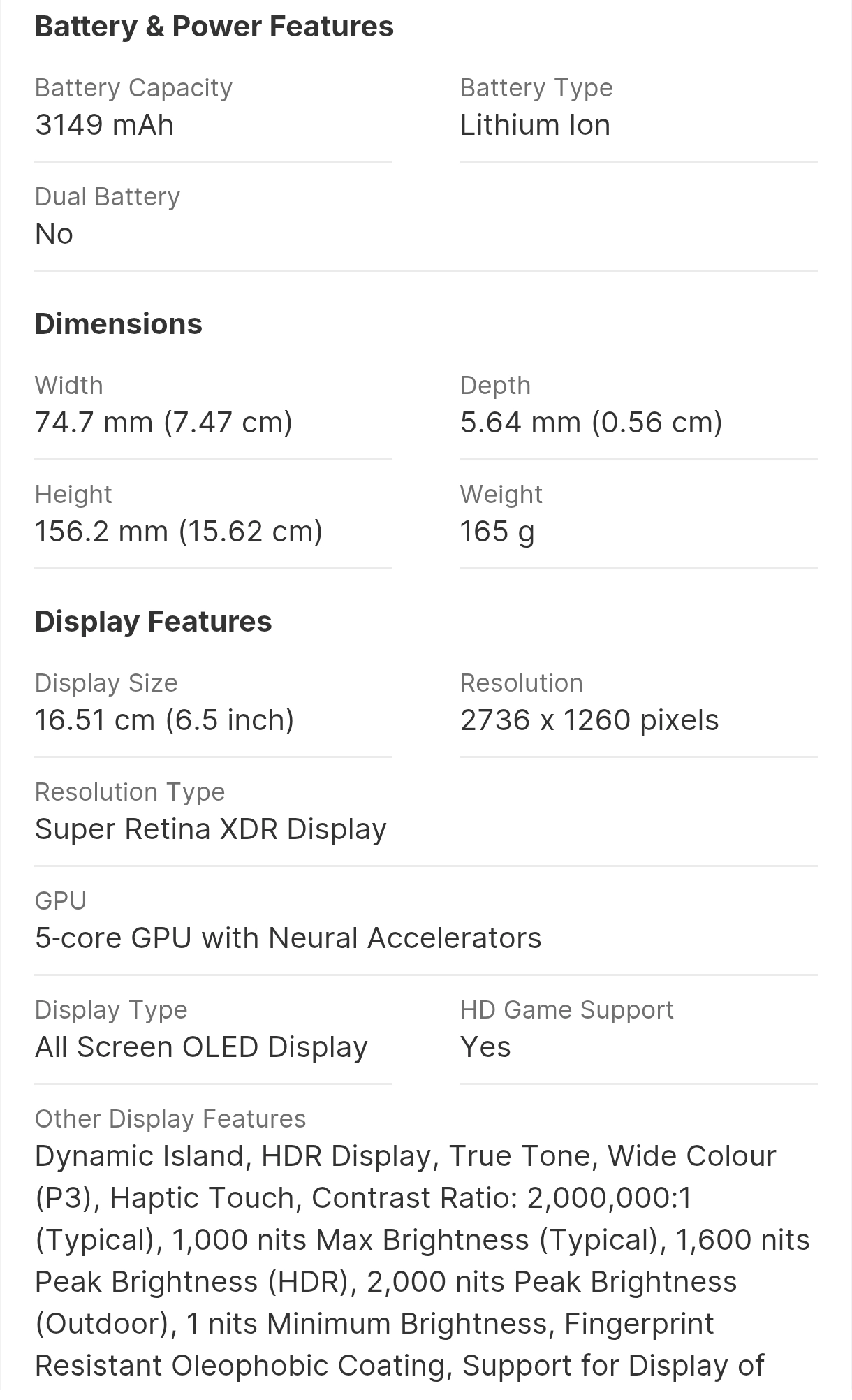Description