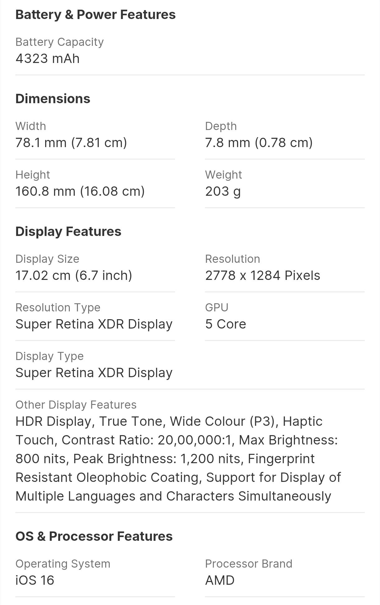 Description