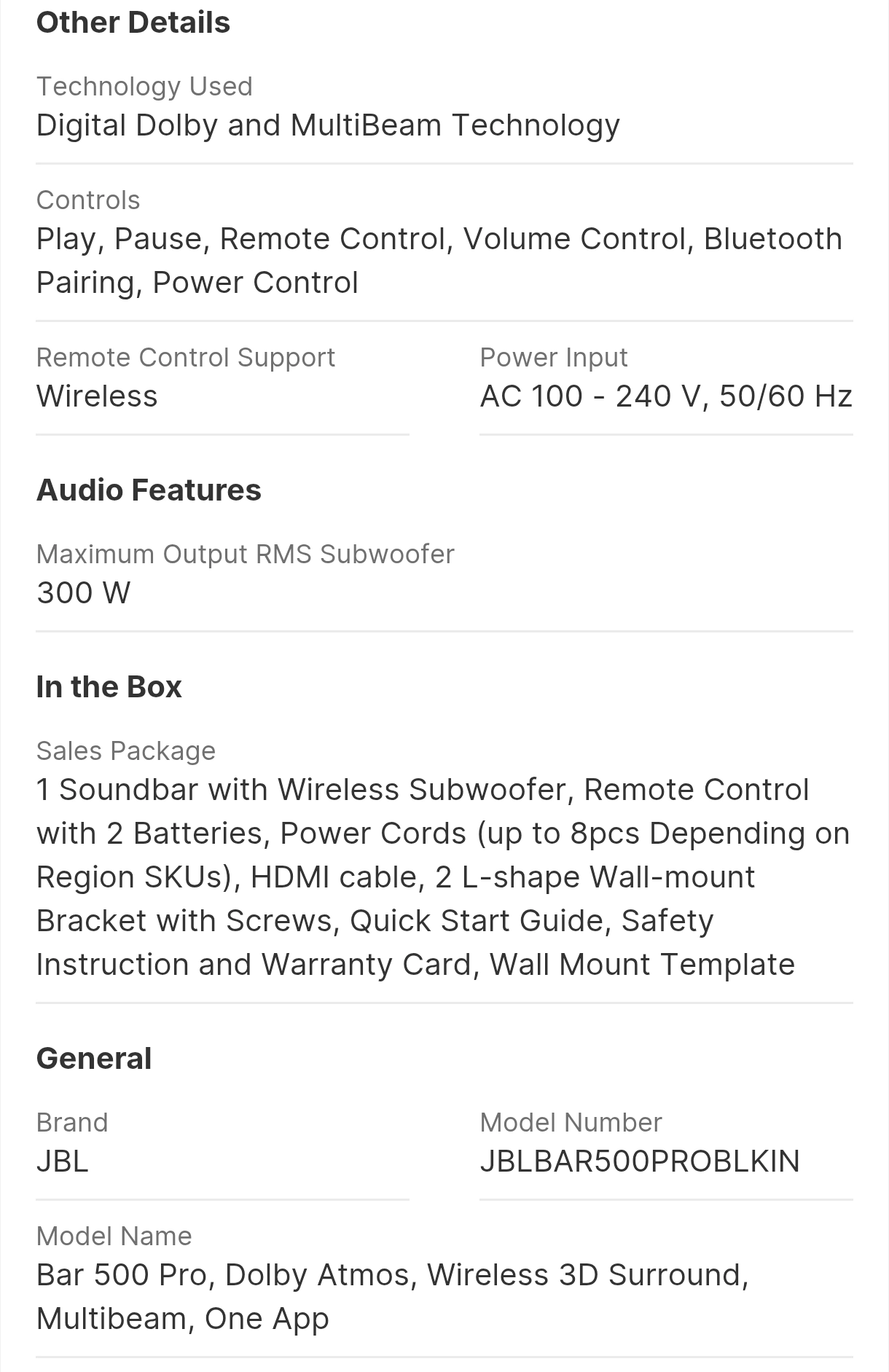 Description