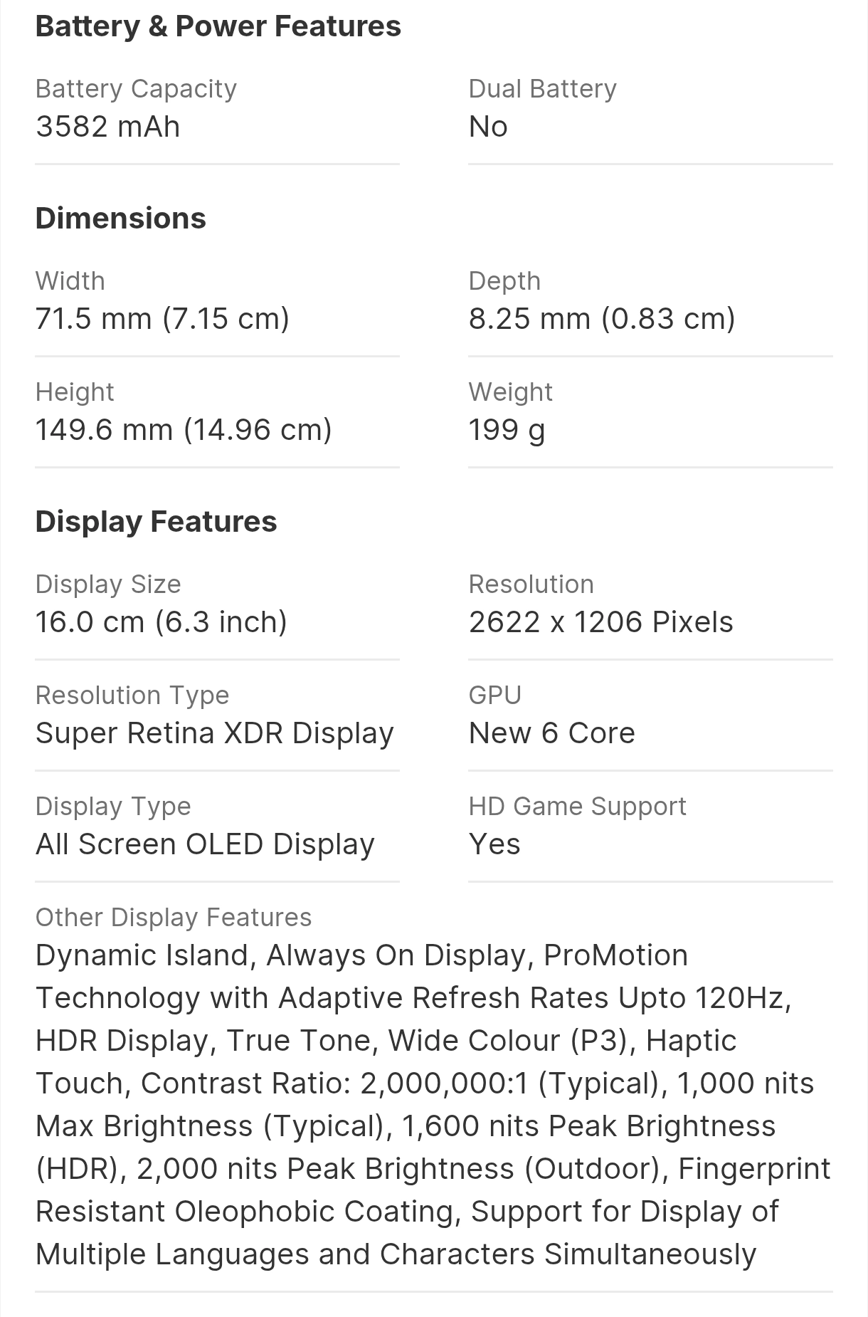 Description