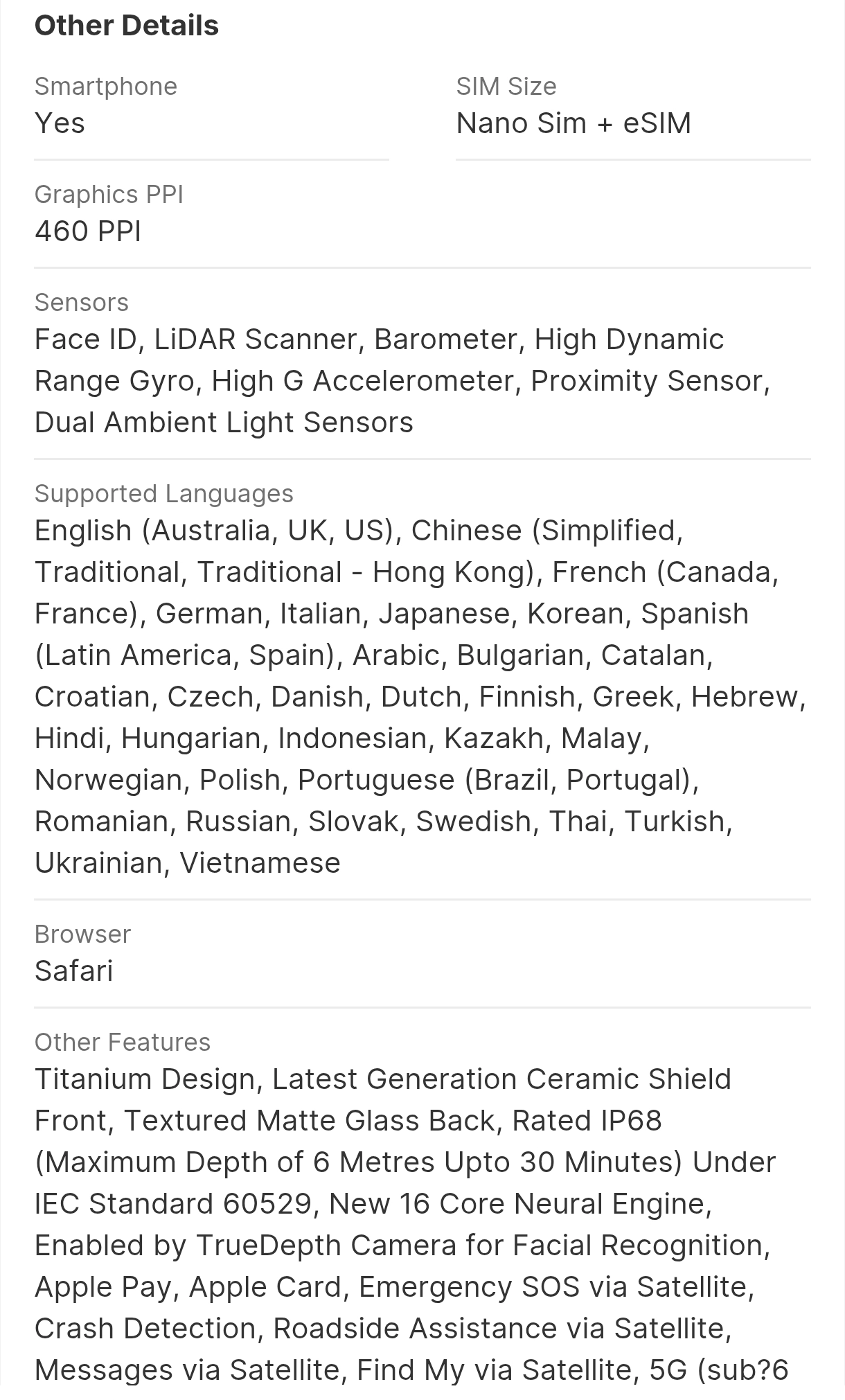 Description