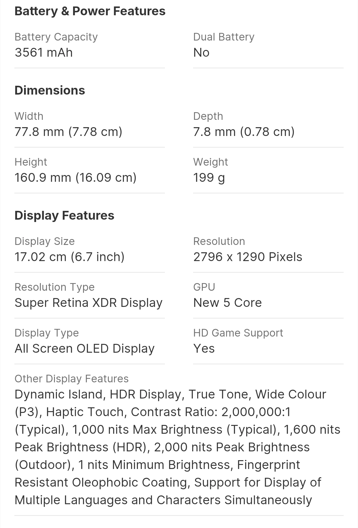 Description